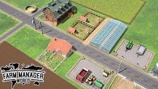 DUE NUOVI TERRENI E UN RECINTO DI PECORE - #2 FARM MANAGER WORLD GAMEPLAY ITA