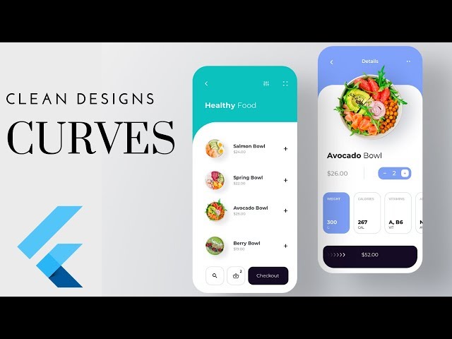 FlutterUI - Minimal Designs - Nutrition app