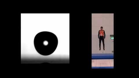 Droplet trampolining on a rigid superhydrophobic surface