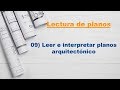 09) Leer e interpretar planos arquitectónico