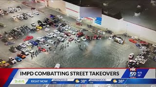 Illegal street takeovers continue to be a problem in Indianapolis