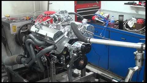 SBC 484HP 383 STROKER ENGINE DYNO RUN FOR BOB STEPHENSON BY WHITE PERFORMANCE AND MACHINE
