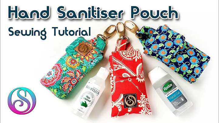 Make a Hand Sanitizer Holder  Sew a Hand Gel Pouch...