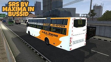 SRS BV Maxima Bus Mod In Bus Simulator Indonesia - Bussid Bus Mod - Bussid Car Mod - Bussid