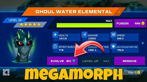 MEGAMORPH GHOUL WATER ELEMENTAL SLUG💧?? | Slugterra Slug It Out 2
