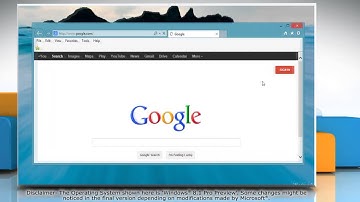 Use InPrivate Browsing to surf the net without leaving a trail in Internet Explorer®: Windows® 8.1