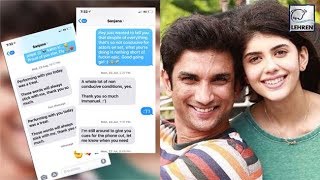 Sushant Singh Rajput Leaks Co-Star Sanjana's Messages Online | LehrenTV