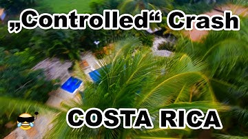 Willful FPV Crash into Pool! - Costa Rica - Behind the scenes - Failed only a little 😂