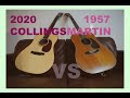 1957 martin vs 2020 collings at austin guitar house