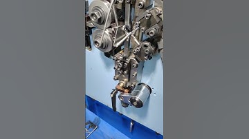 YLSK-212 Spring Coiling Machine to make drawer springs .