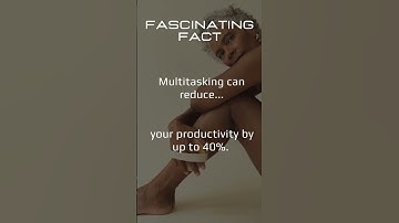 Multitasking Can Reduce Productivity: The Psychological Insights 🧠🚫