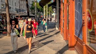 Walking In Vienna, Neubau & Mariahilfer Straße Shopping Street, May 2022 | 4K Hdr | Asmr