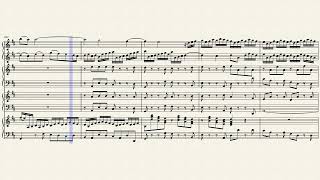 Brandenburg Concerto No.5 for 4 Pianos +α 1st movement