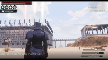 Conan Exiles Argossean Castle with Throne