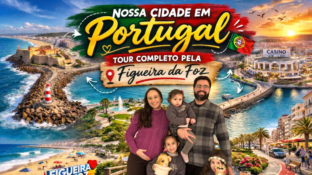 VALE A PENA MORAR NA FIGUEIRA DA FOZ? Mostramos tudo da nossa cidade em Portugal