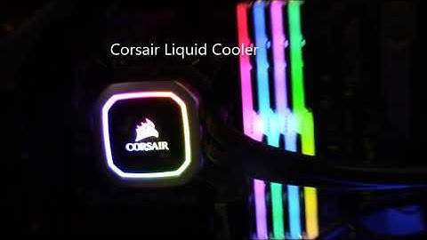 Custom Build i9-9900k CPU RTX2080 32GB DDR4 RGB Corsair RGB Liquid Cooler Impress Computers Katy TX