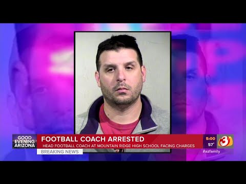 Mountain Ridge High School Football coach arrested