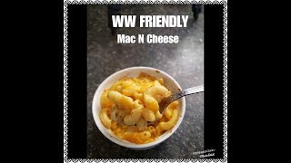 WW Friendly Mac n cheese/5sp Blue Plan