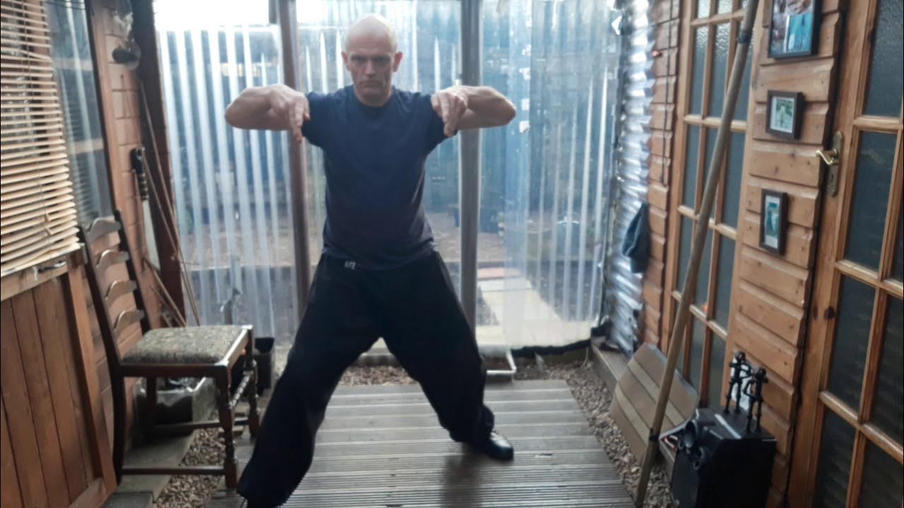 steelwire Praying mantis sarm po chin , hard Qigong YouTube