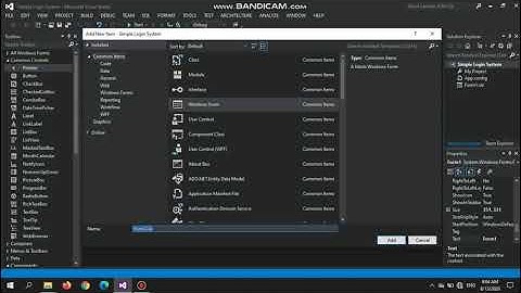 Simple Login System | Visual Studio Ultimate 2012