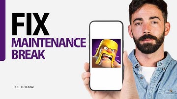 How To Fix maintenance Break On Clash Of Clans Game App 2025