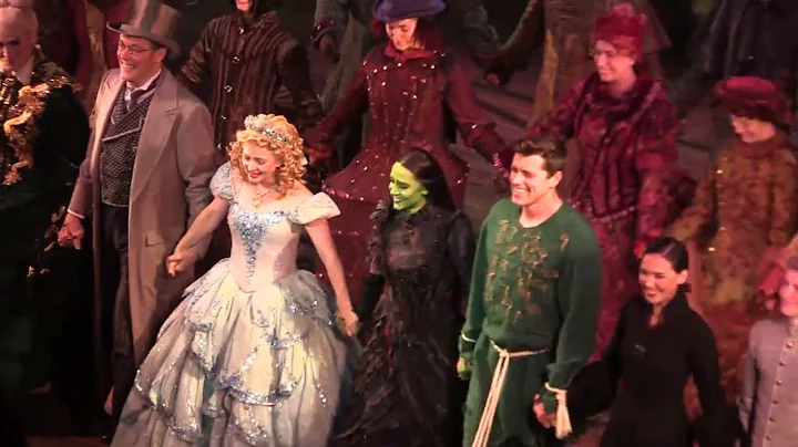 WICKED final bows in Boston, Travante Baker & Nick...