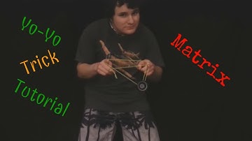 How to do the "Matrix" Yo-Yo Trick: Classic Advanced Yo-Yo Trick Tutorial