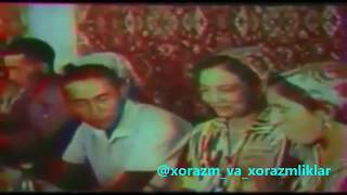 КОМИЛЖОН ОТАНИЁЗОВ ТЎЙДА - 1971 йил /KOMILJON OTANIYOZOV TO'YDA - 1971 yil