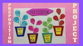preposition TLM/How to make preposition chart/preposition project