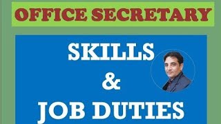 Secretary Job Responsibilities