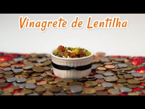 Vinagrete de Lentilha - Receitas de Minuto EXPRESS #27