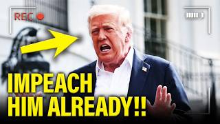 Trump PANICS as Country WANTS HIM IMPEACHED!!