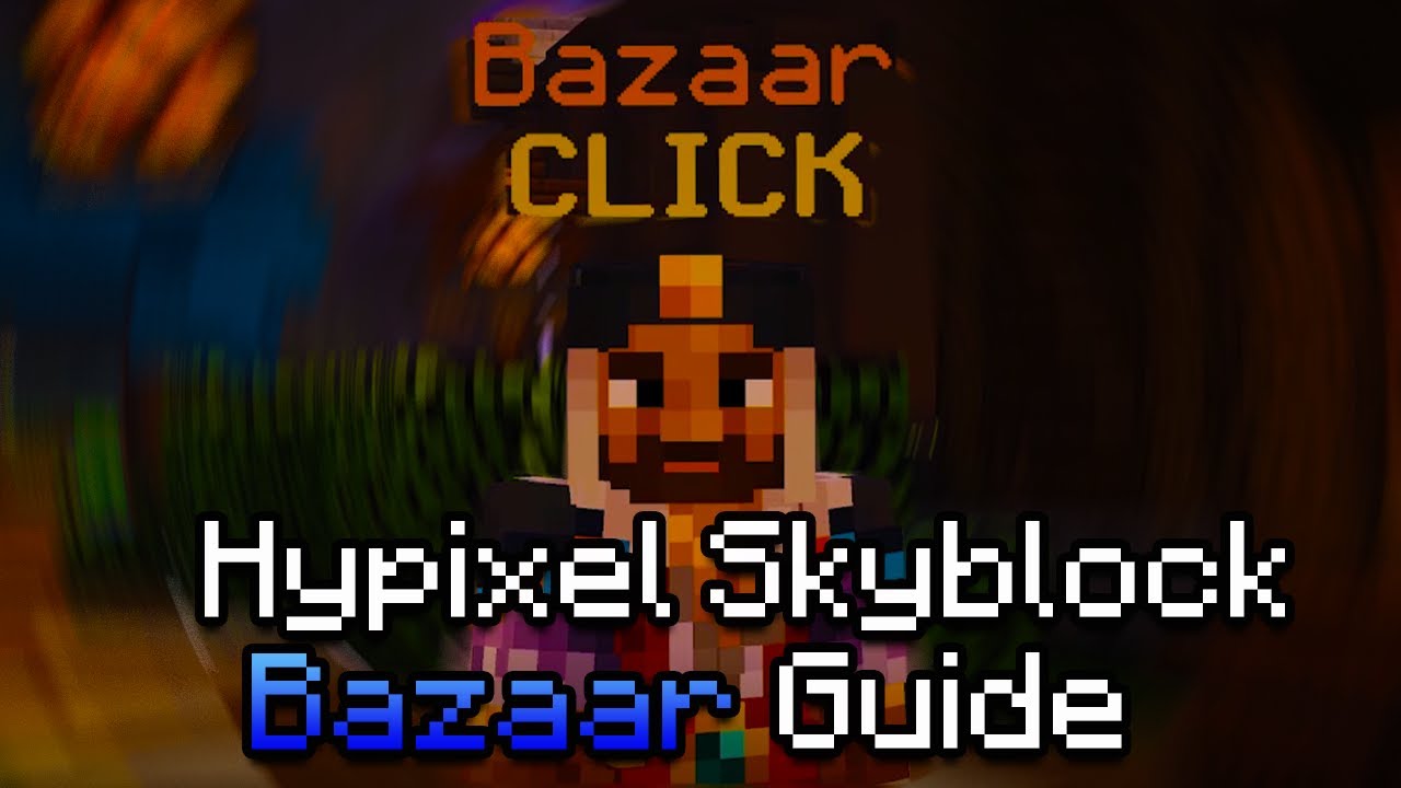How to Use the Bazaar In Hypixel Skyblock YouTube