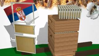 Košnica Db 10 - 3D Animacija