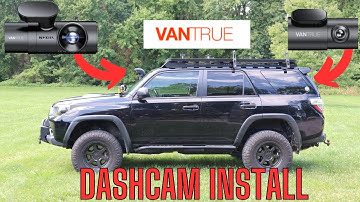How to Hardwire Install the VANTRUE N4 Pro Dashcam in a 5th Gen 4Runner