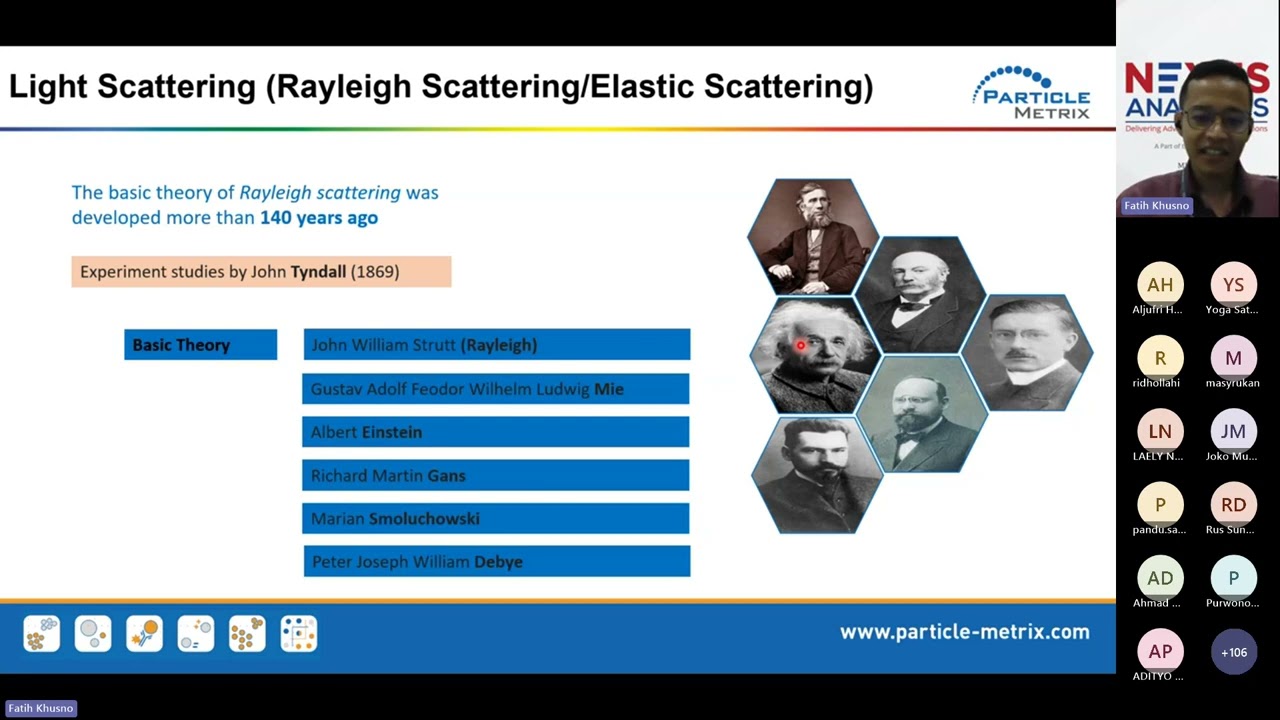 Nanoparticle Tracking Analysis (NTA) Introduction & Its Applications Using ZetaView Particle Metrix