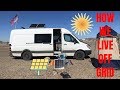 How Much Can 250 Watts of Solar Run? Off Grid - Van Life