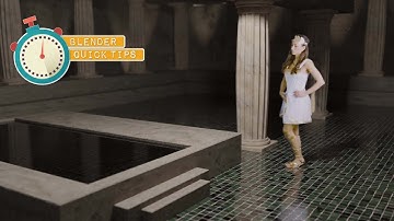 Virtuele productie met schaduwen en reflecties in Blender