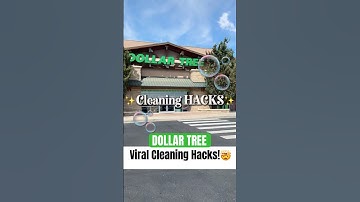 🤯 Viral Dollar Tree 🫧CLEANING HACKS!🧼 #home #cleaning #hack #life #diy #dollartree