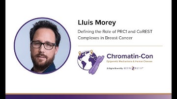 Lluis Morey - Defining the Role of PRC1 and CoREST Complexes in Breast Cancer: Chromatin-Con: 2021