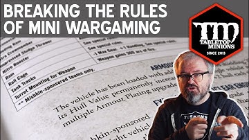 Breaking the Rules of Miniature Wargaming