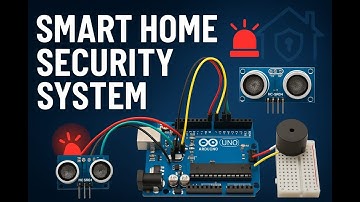 DIY Smart Security Alarm using Ultrasonic Sensor & Buzzer| Arduino Project for Beginners#experiment