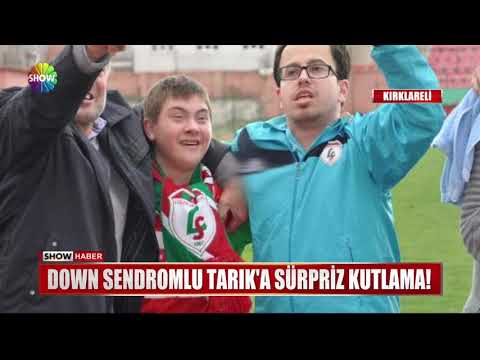 Down Sendromlu Tarık'a Sürpriz Kutlama!