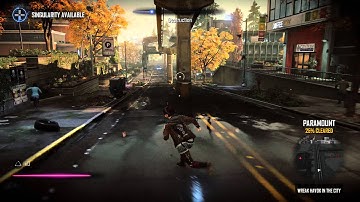 Infamous: First Light - Kingpin of Seattle: Distract Police (Destructuion Meter Sequence) Combat PS4