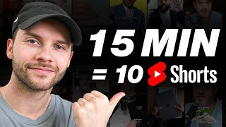 How to Turn 1 Video Into 10+ YouTube Shorts Using AI