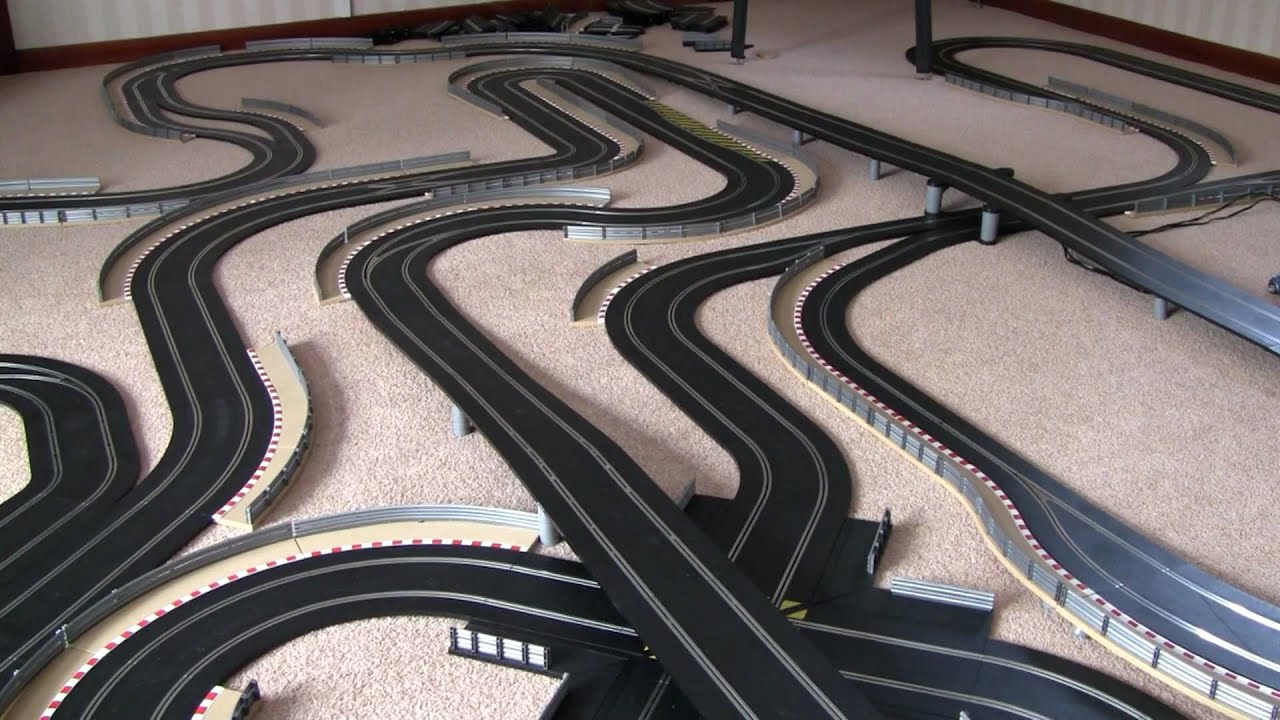 200Ft Of Scalextric Track!