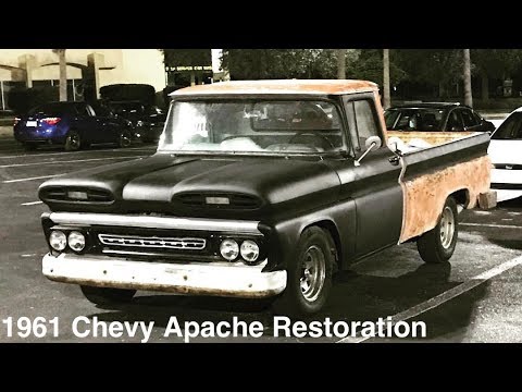 1961 Chevy Apache Truck Refrigerator Tool Box  Magnet 