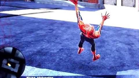 Spider-Man: Web of Shadows Glitch: Floating, Immortal Spider-Man