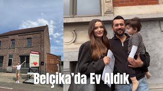 Taşiniyoruz Belçikada İlk Evimizi Aldık Noter Günü, Uzun Sohbet, Aciton Taşınma Alışverişi