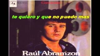 Video thumbnail of "Raul Abramzon   Una vieja canción de amor"